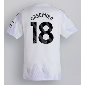 Manchester United Casemiro #18 Bortatröja 2025-26 Kortärmad